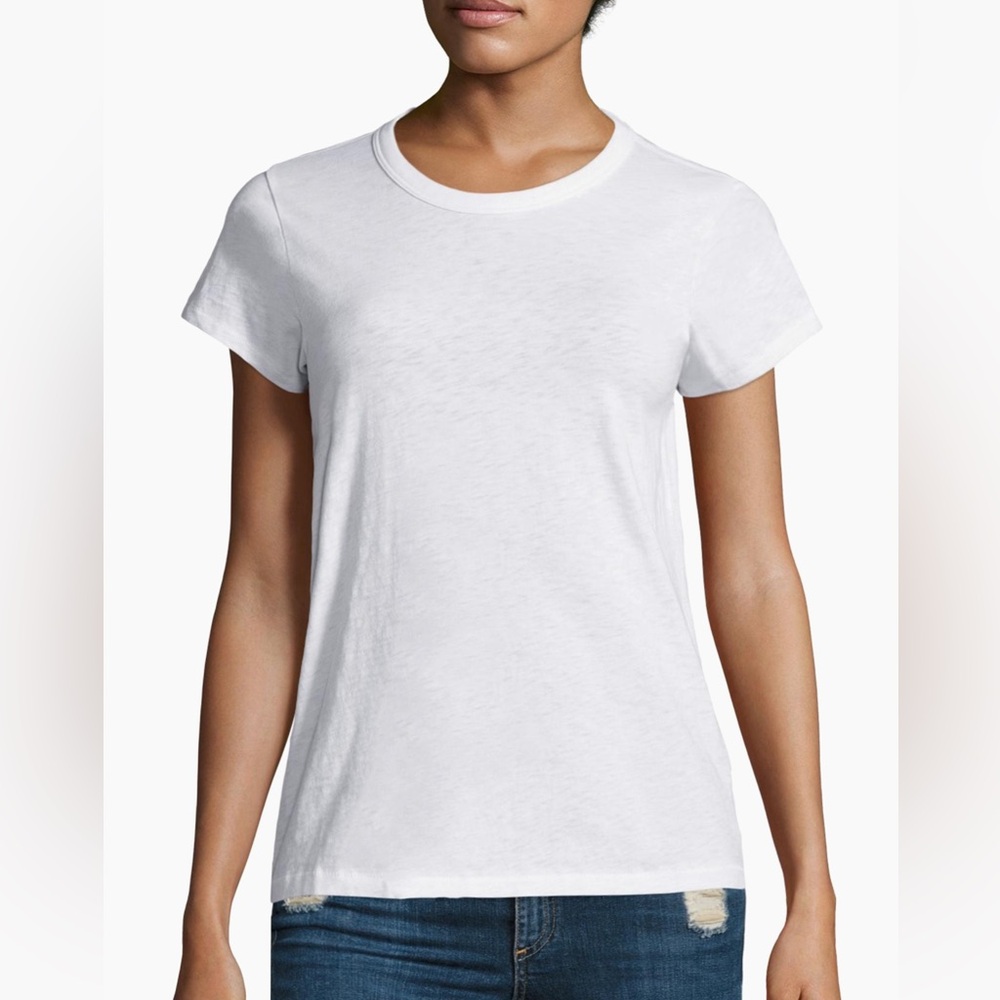 Rag & Bone Classic White Crewneck Core Tee Short Sleeve T Shirt Size XS NWT
